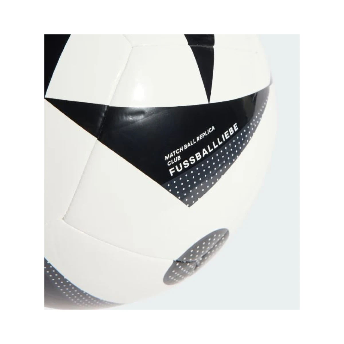 Futbalová lopta ADIDAS EC24 CLB DFB WHITE BLACK DKGREY · záber 3