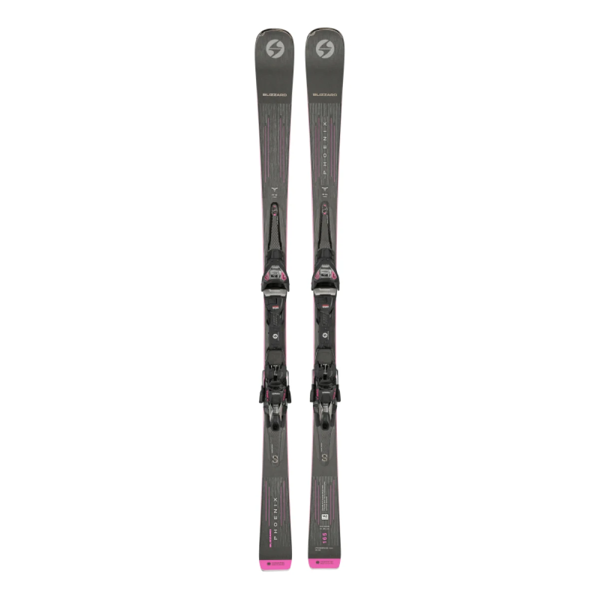Dámske lyže na zjazdovku - on piste s viazaním BLIZZARD Phoenix R14 PRO + TPX12 W · záber 2