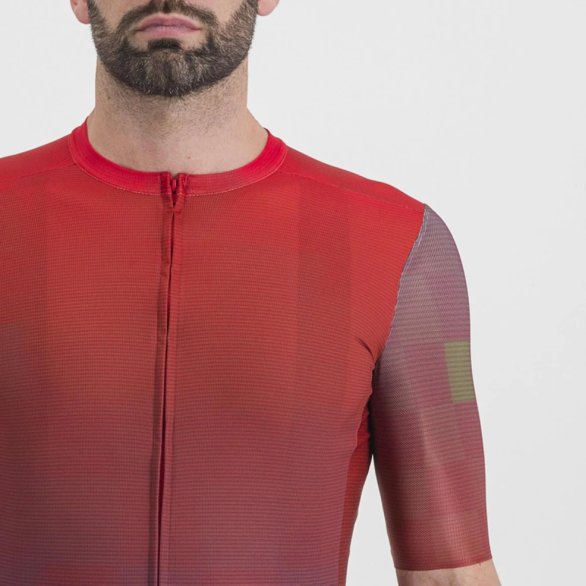 Pánsky cyklistický dres s krátkym rukávom SPORTFUL Rocket jersey, huckleberry chilly red · záber 5