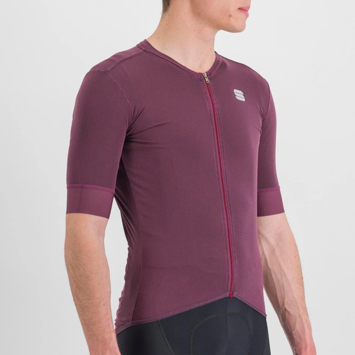 Pánsky cyklistický dres s krátkym rukávom SPORTFUL Monocrom jersey, mauve · záber 4