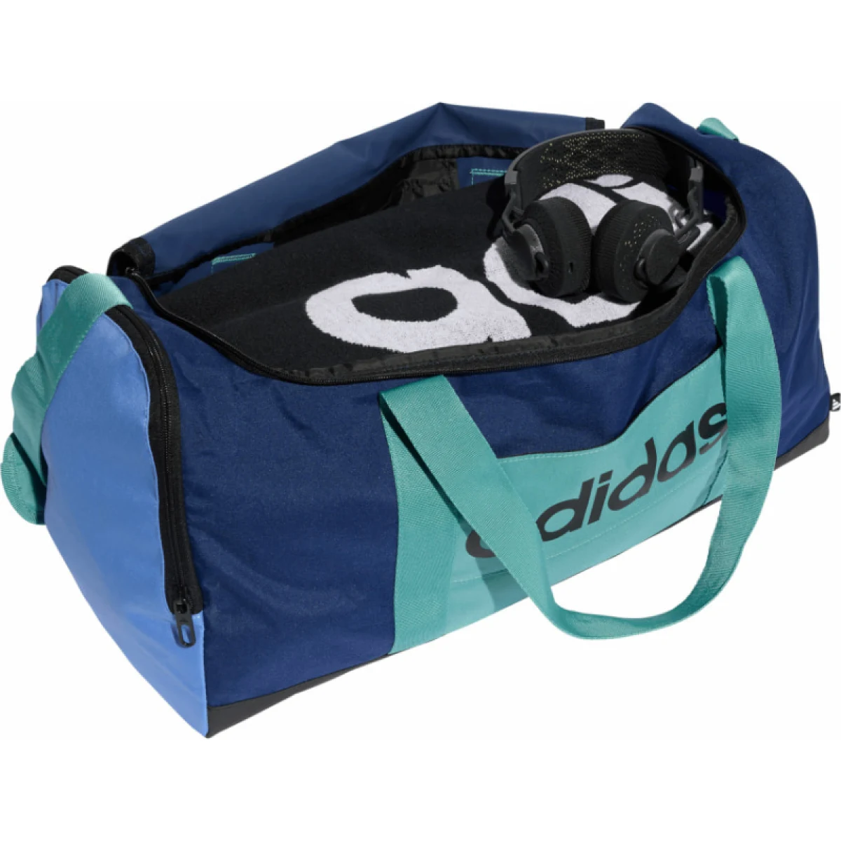 Cestovná taška ADIDAS LINEAR DUF M CB-DKBLUE POWTEA BLUFUS · záber 4