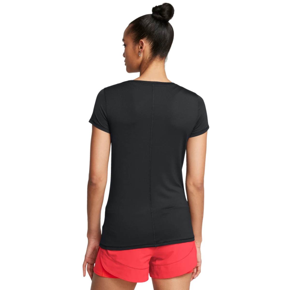 Dámske tréningové tričko s krátkym rukávom UNDER ARMOUR Tech Mesh SS-BLK · záber 2