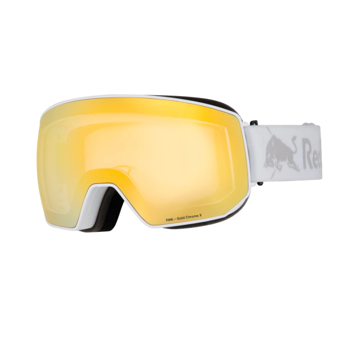 Lyžiarske okuliare RED BULL SPECT FINK-03GOX, white brown with gold mirror Photochrome S1-3 · záber 2