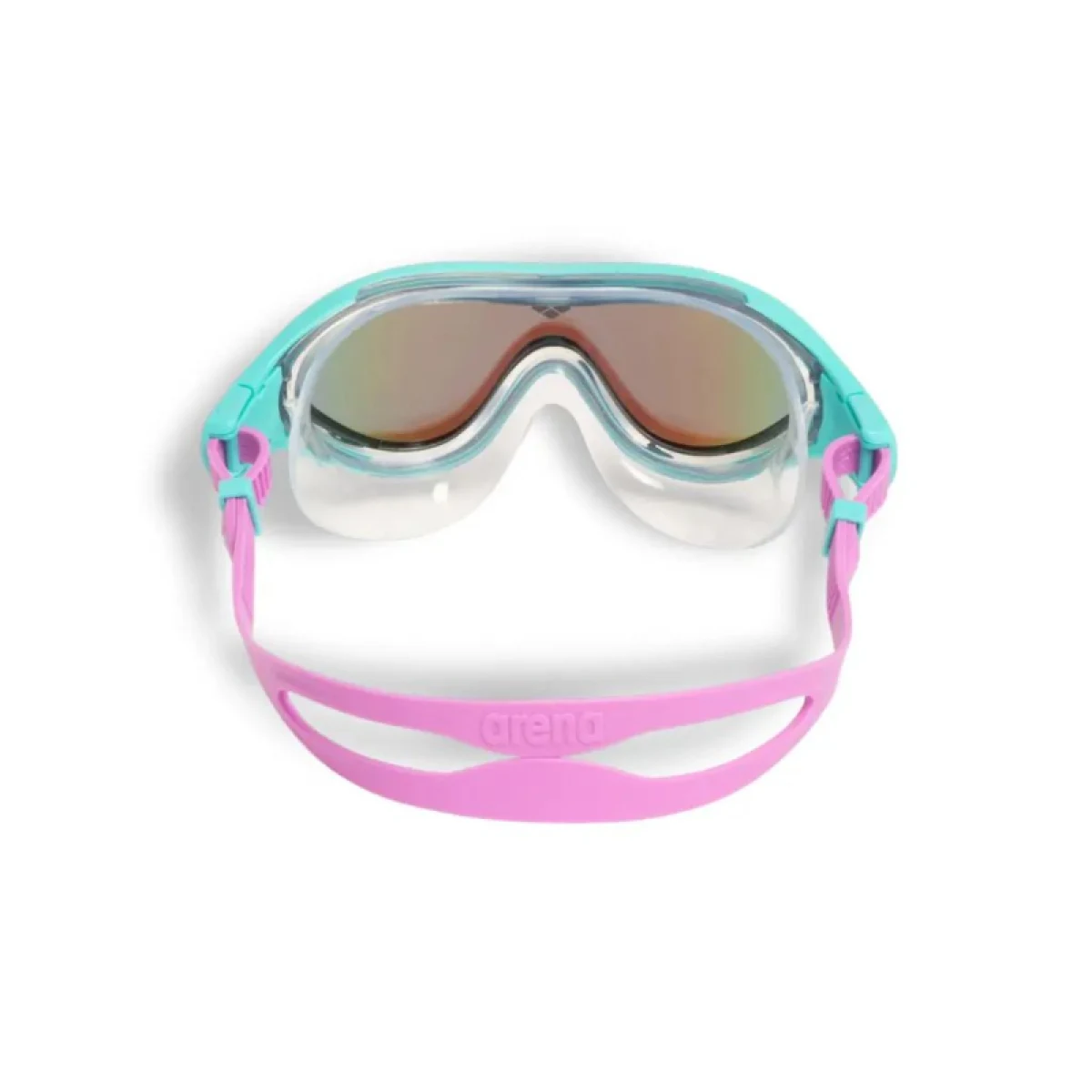 Juniorské plavecké okuliare ARENA THE ONE MASK JR MR-BLUE-WATER-VIOLET · záber 3