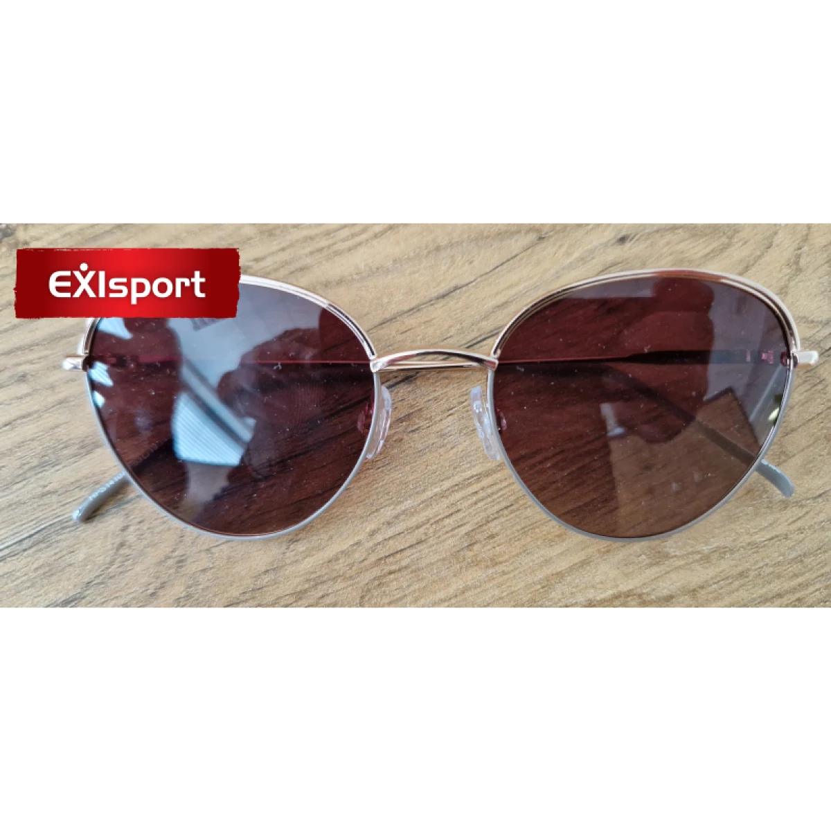 Slnečné okuliare H.I.S. POLARIZED HPS14107-2, rose, brown gradient POL, 53-19-145 · záber 2