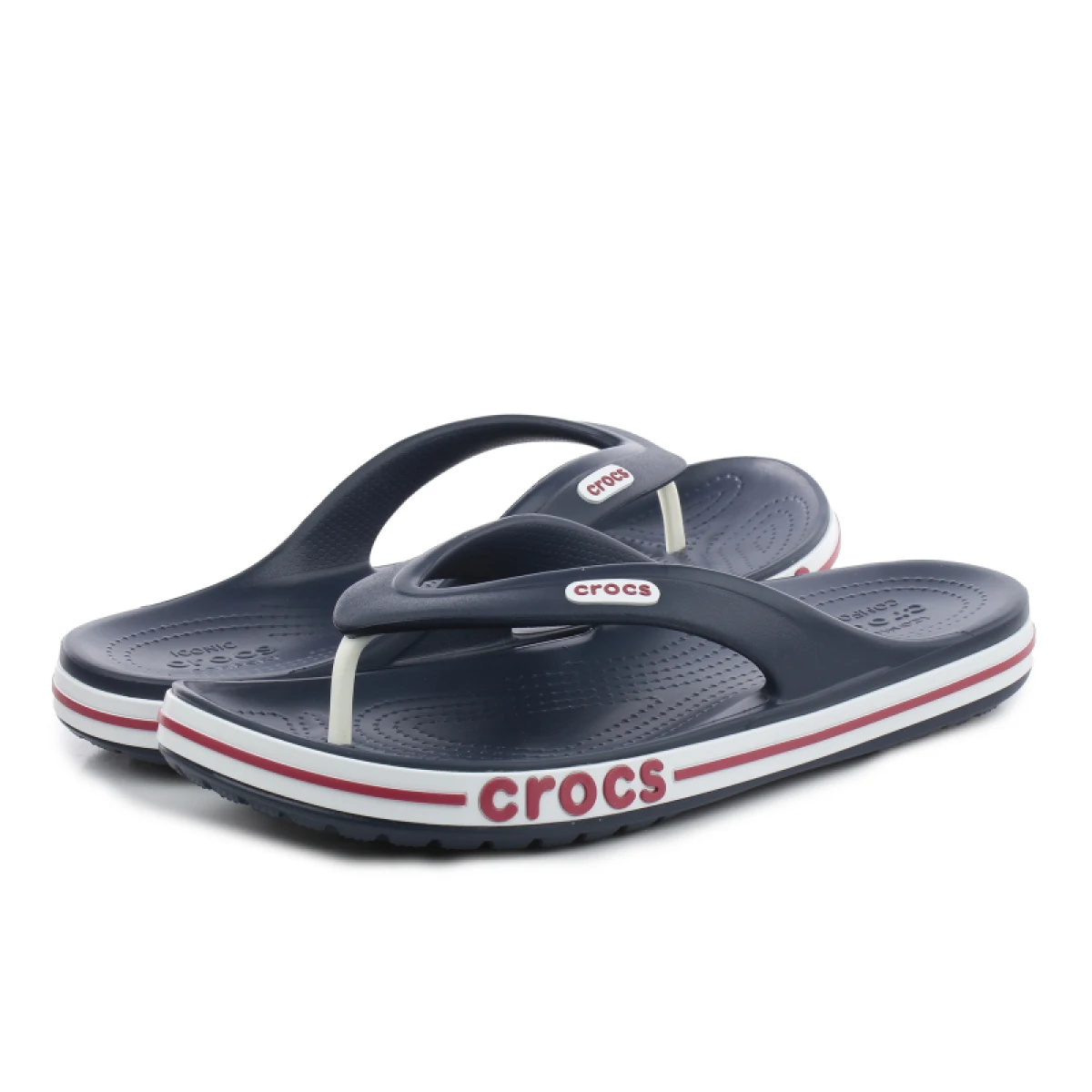 Žabky (plážová obuv) CROCS Bayaband Flip U navy pepper · záber 4