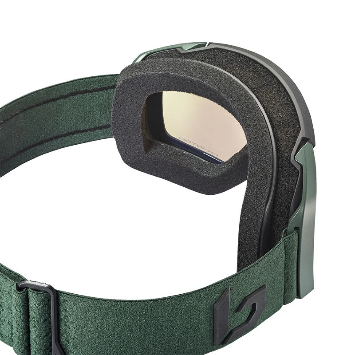 Lyžiarske okuliare BOLLE MAMMOTH Black Forest Matte - Phantom Green Emerald Photochromic Cat 1 to 3 · záber 4