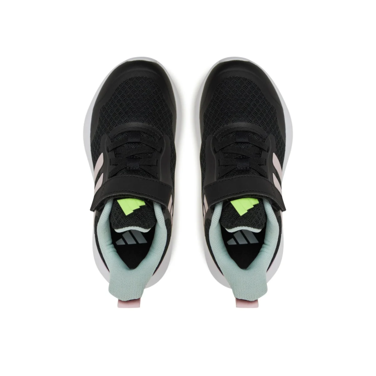 Dievčenská športová obuv (tréningová) ADIDAS FortaRun 3.0 K core black clear pink bliss lilac · záber 3