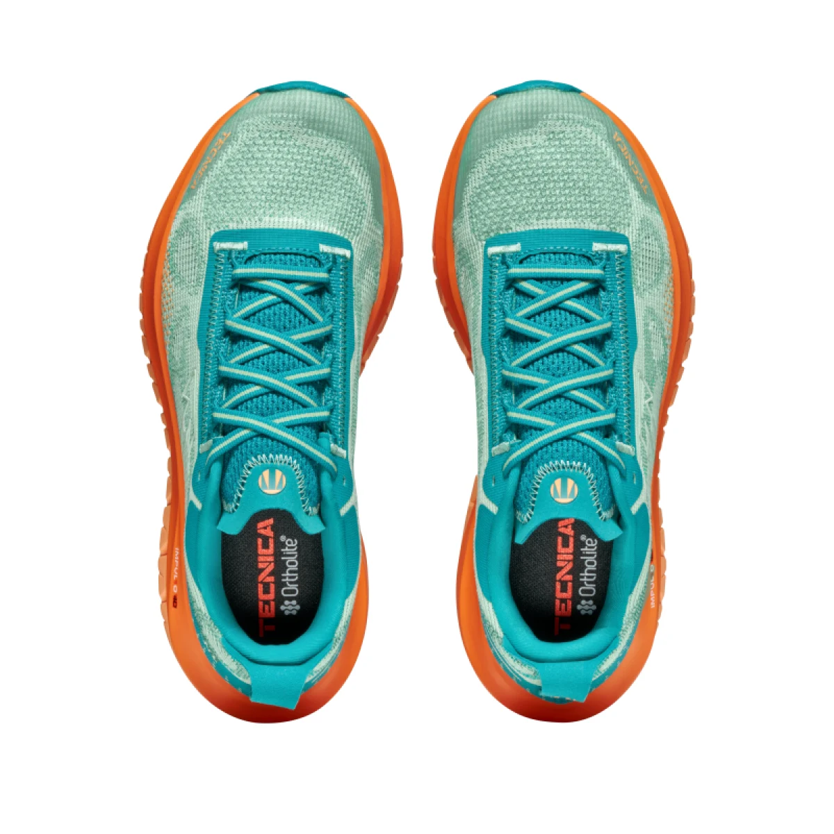 Dámska bežecká trailová obuv TECNICA Pyrox Hybrid Ws, orange aqua green · záber 5