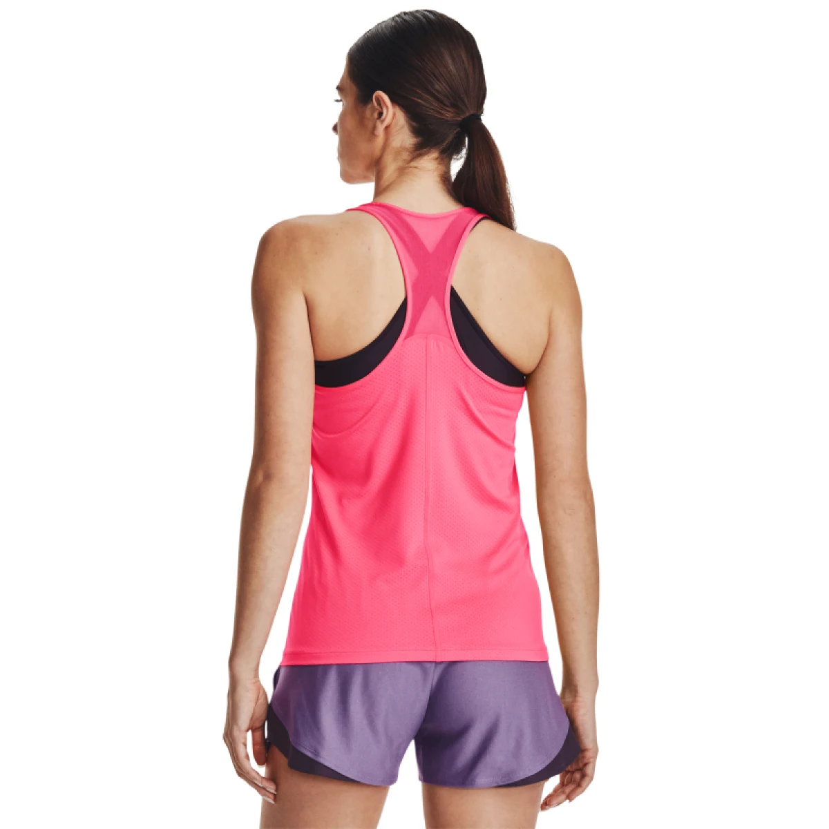 Dámske tréningové tielko UNDER ARMOUR UA HG Armour Racer Tank-PNK 683 · záber 2