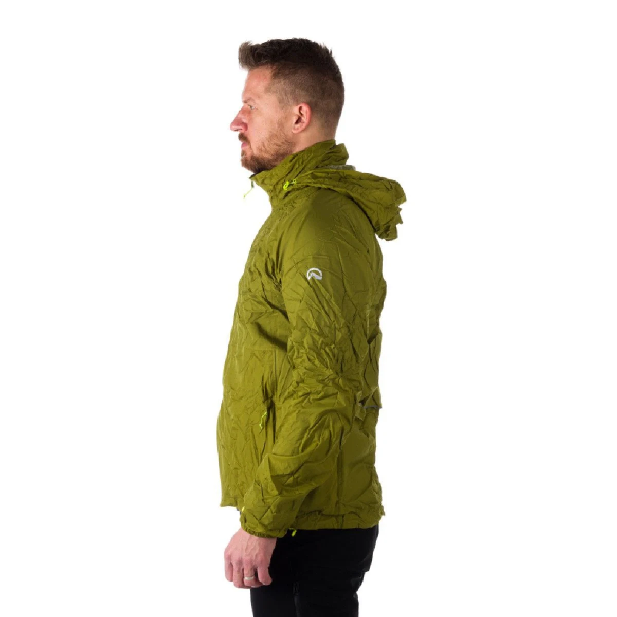 Pánska tréningová bunda s kapucňou NORTHFINDER NORTHKIT-BU-32682SII-macawgreen · záber 4