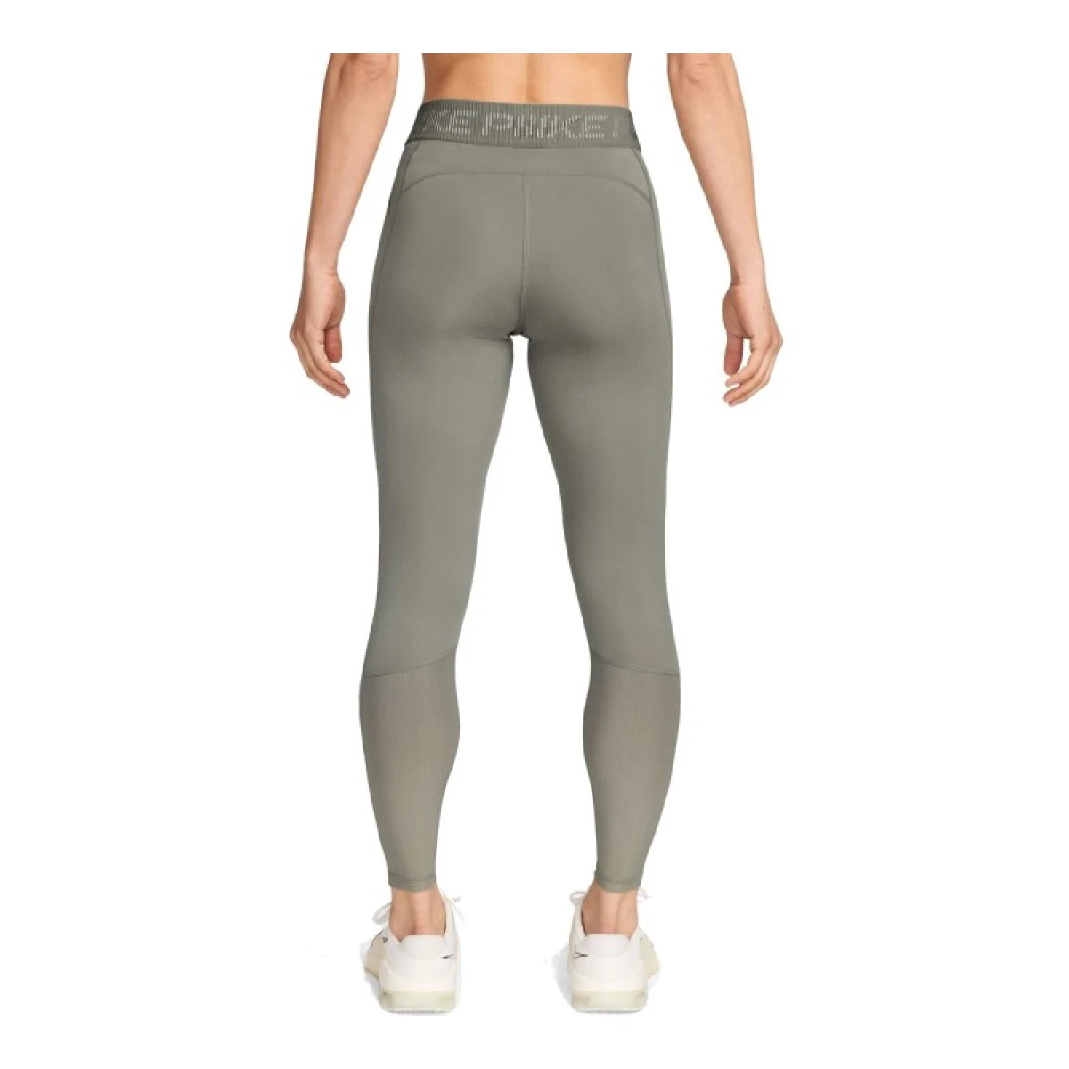 Dámske legíny NIKE PRO W NP DF MR 7 8 TIGHT TT GRX-320-Khaki · záber 2