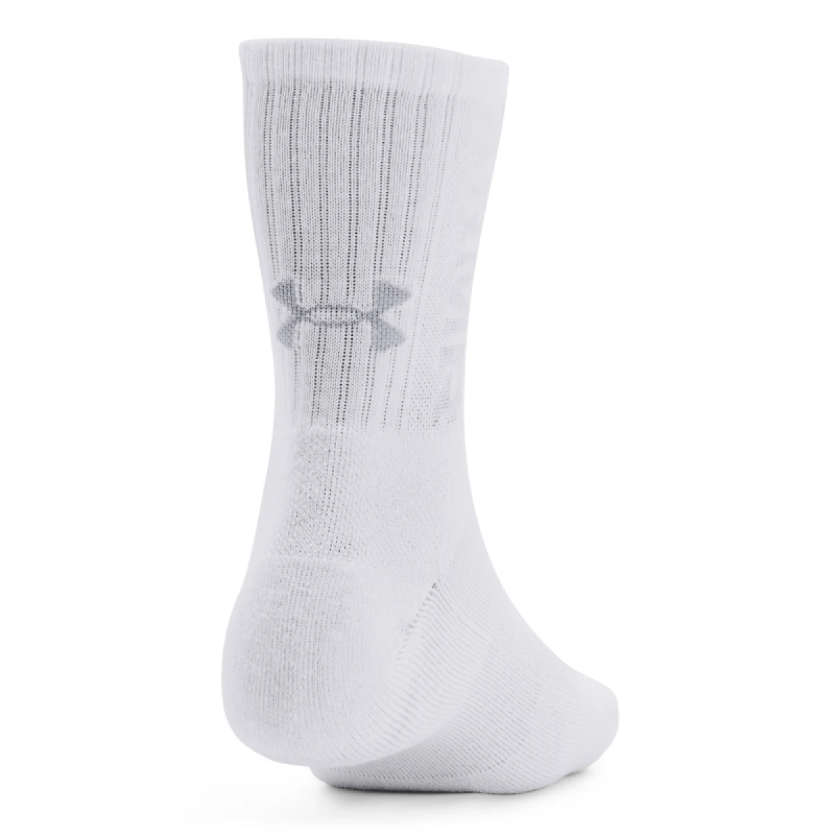 Ponožky UNDER ARMOUR UA 3-Maker 3 pack Mid-Crew-WHT-1373084-100 · záber 4