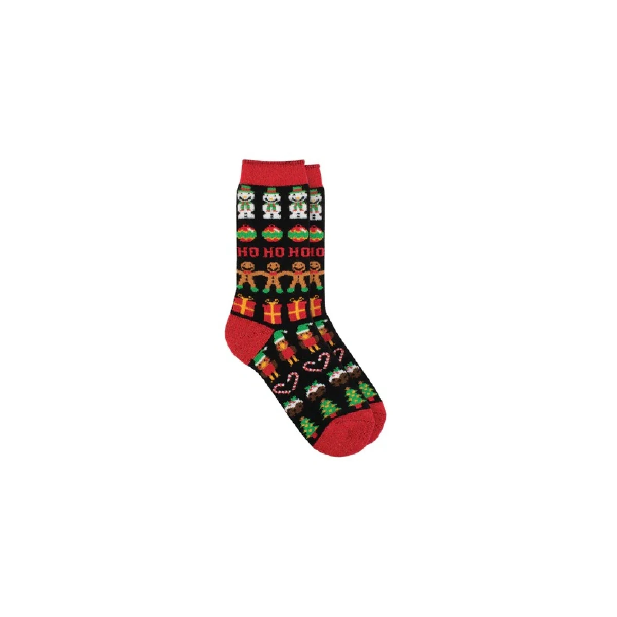 Dámske ponožky HEAT HOLDERS 1 PACK-WOMEN LITE GINGERBREAD-CHRISTMAS SOCKS · záber 3