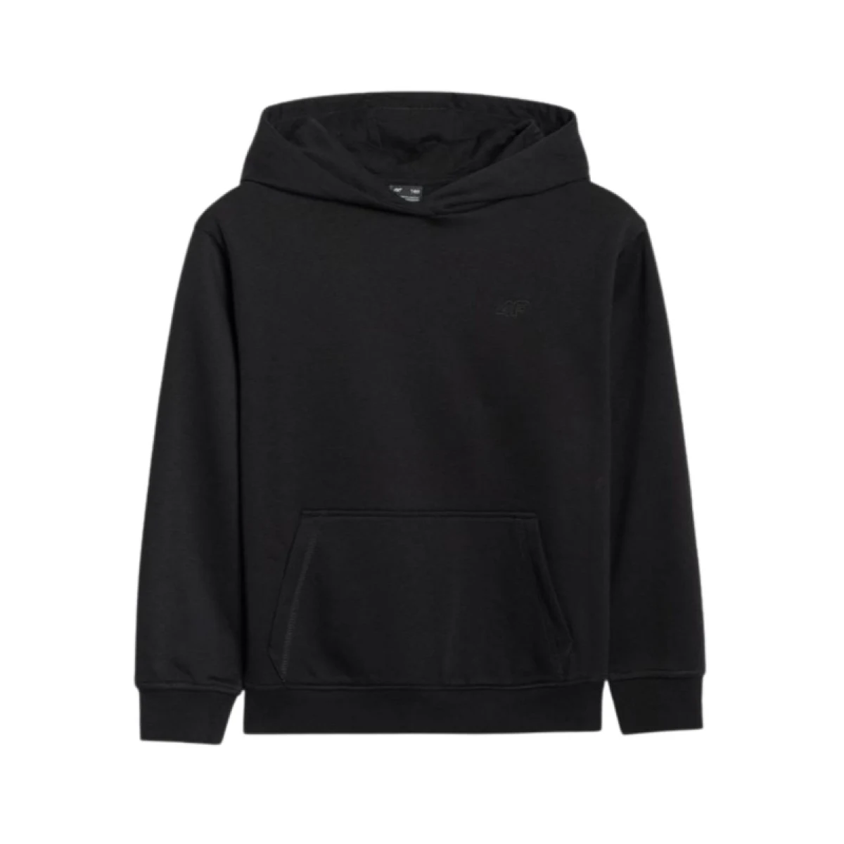 Chlapčenská zateplená mikina so zipsom 4F JUNIOR SWEATSHIRT M1859-4FJWMM00TSWSM1859-20S-DEEP BLACK · záber 5