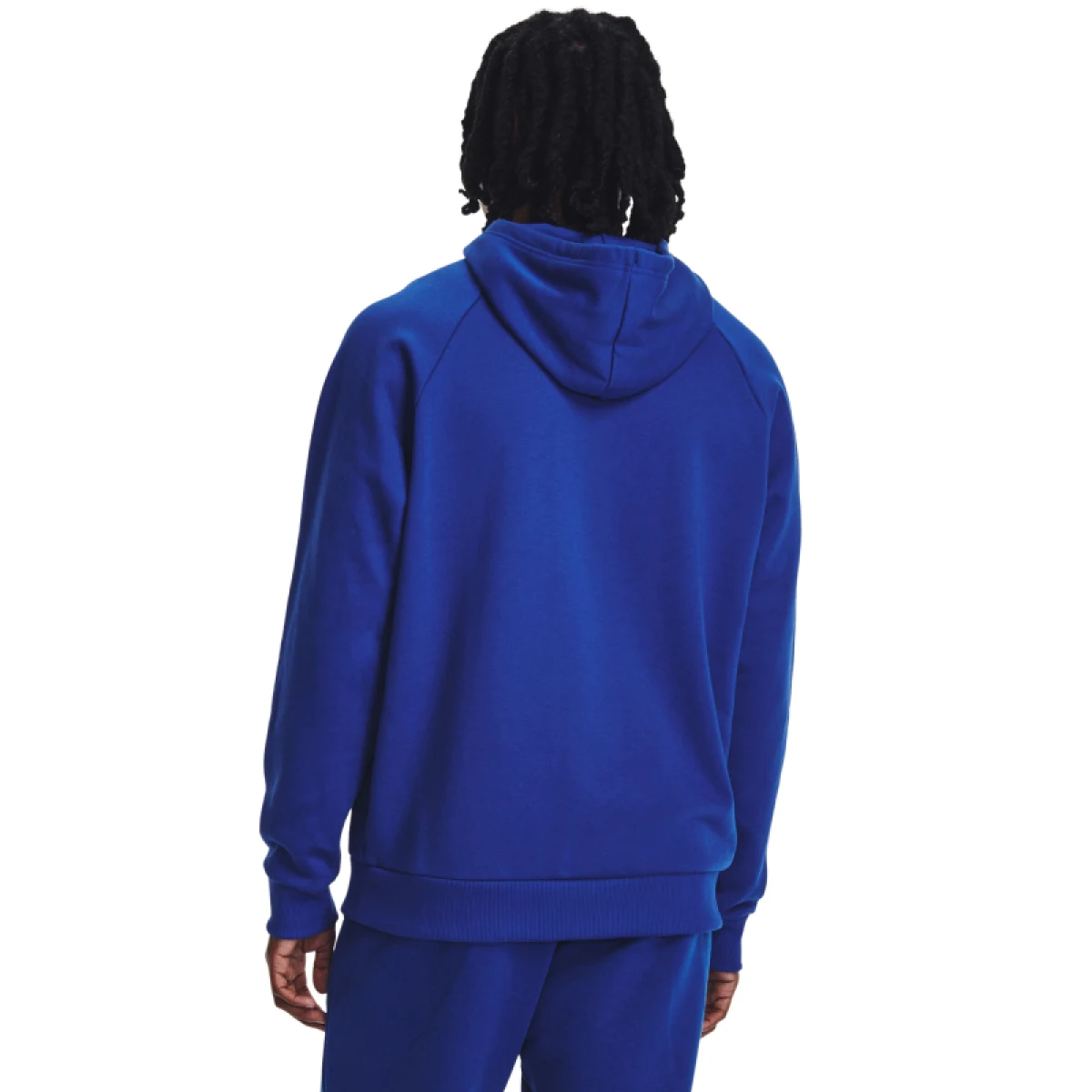 Pánska zateplená mikina s kapucňou UNDER ARMOUR UA Rival Fleece Logo HD-BLU · záber 4