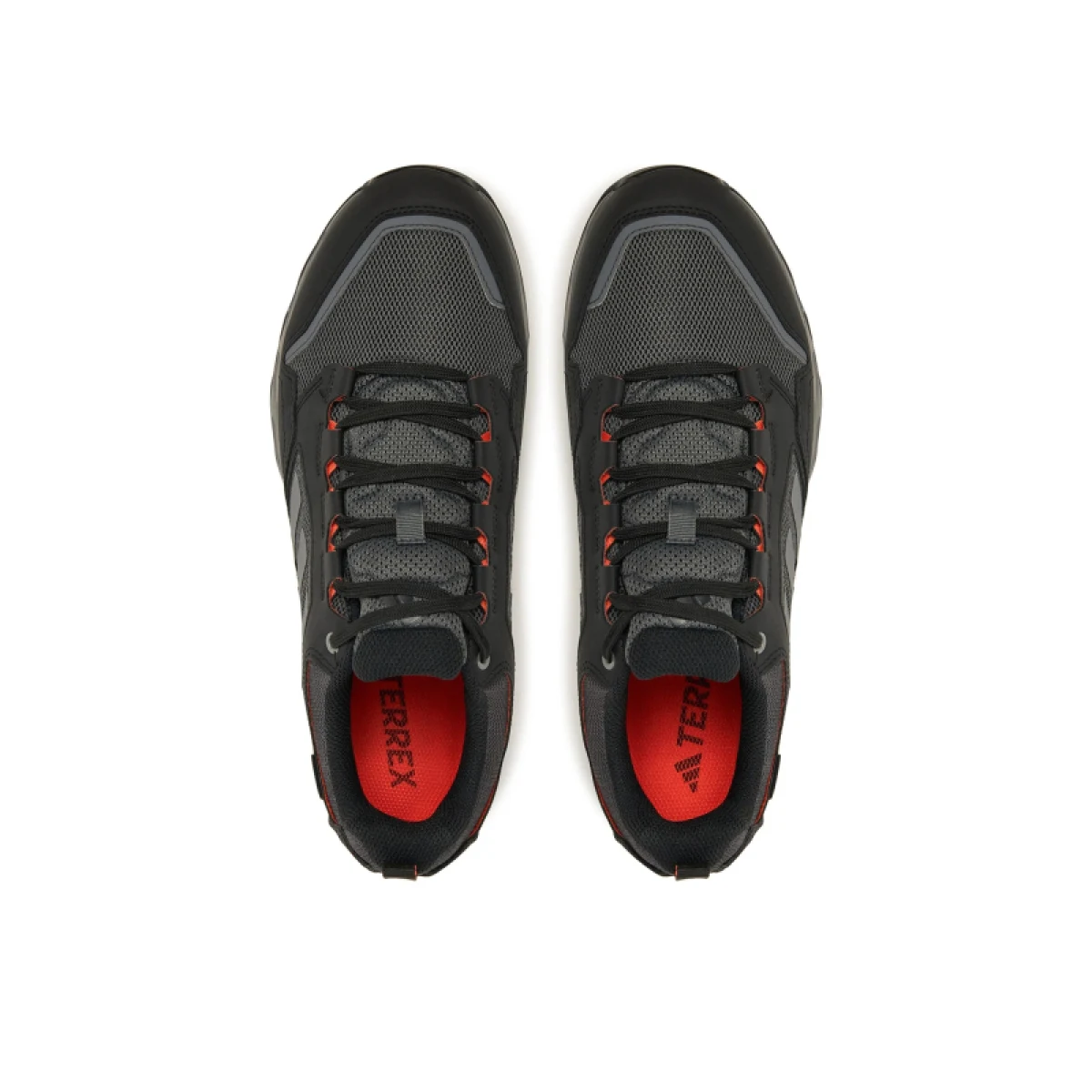 Pánska bežecká trailová obuv ADIDAS Terrex Tracerocker 2 GTX M grey six grey four semi impact orange · záber 3