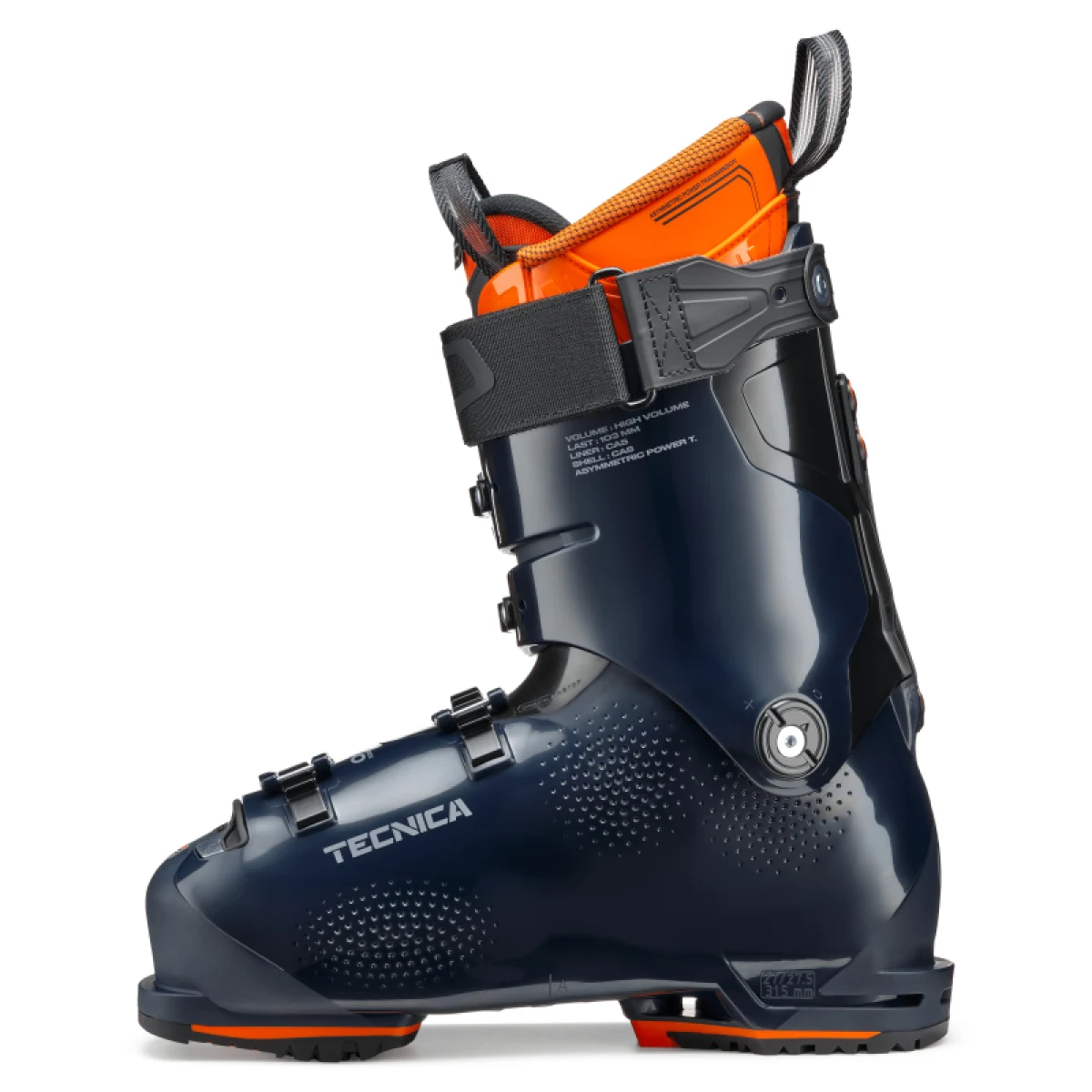 Pánske lyžiarky na zjazdovku - on piste TECNICA Mach1 120 HV TD GW, ink blue · záber 2