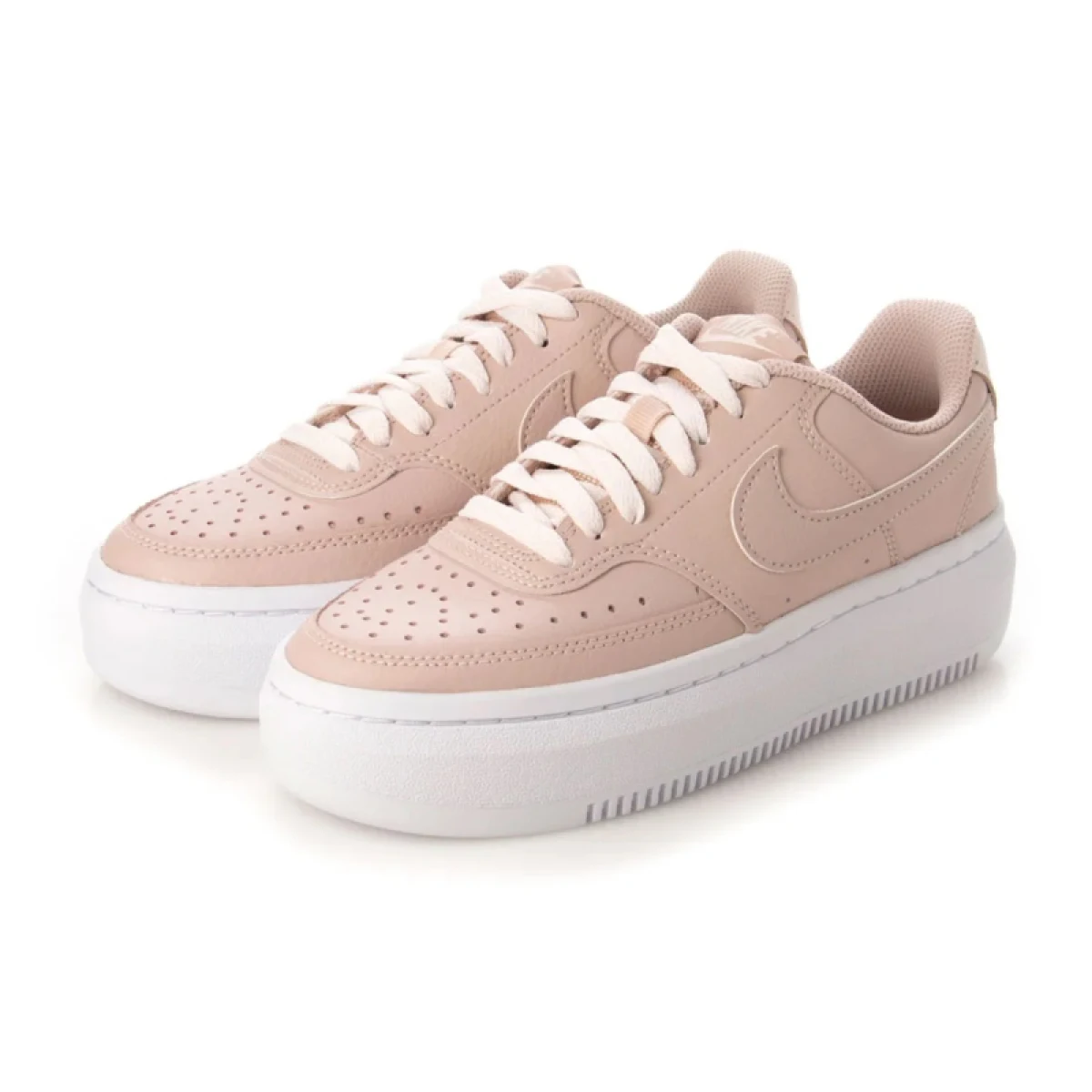 Dámska vychádzková obuv NIKE Court Vision Alta pink oxford white light soft pink · záber 3