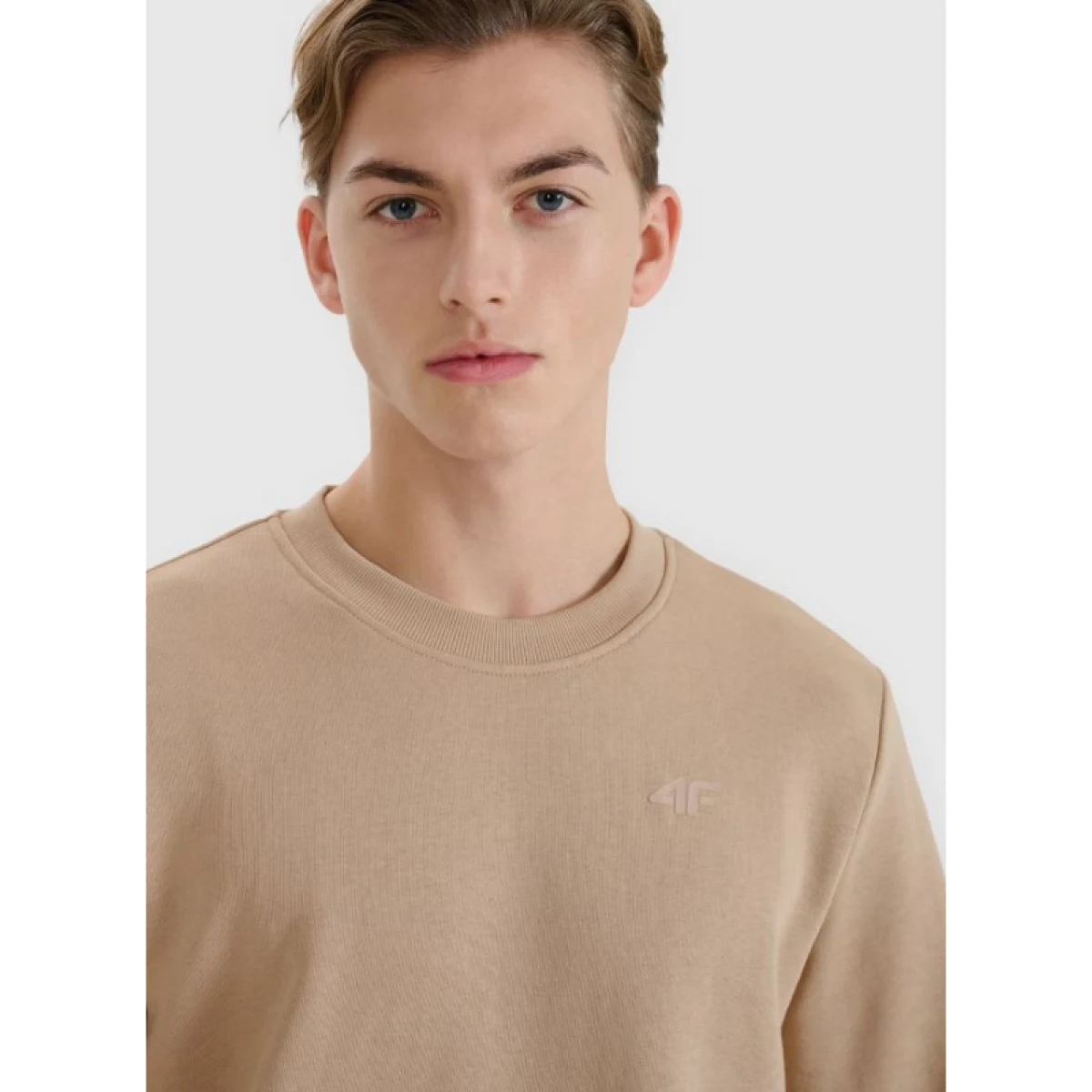Pánska mikina 4F SWEATSHIRT M1622-83S-BEIGE · záber 2
