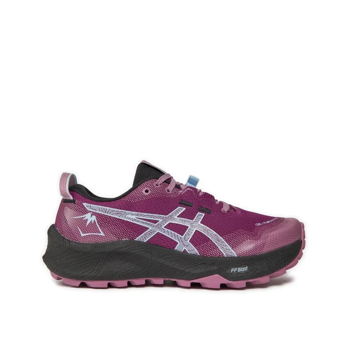 Dámska bežecká trailová obuv ASICS Gel Trabuco 12 blackberry light blue · záber 2