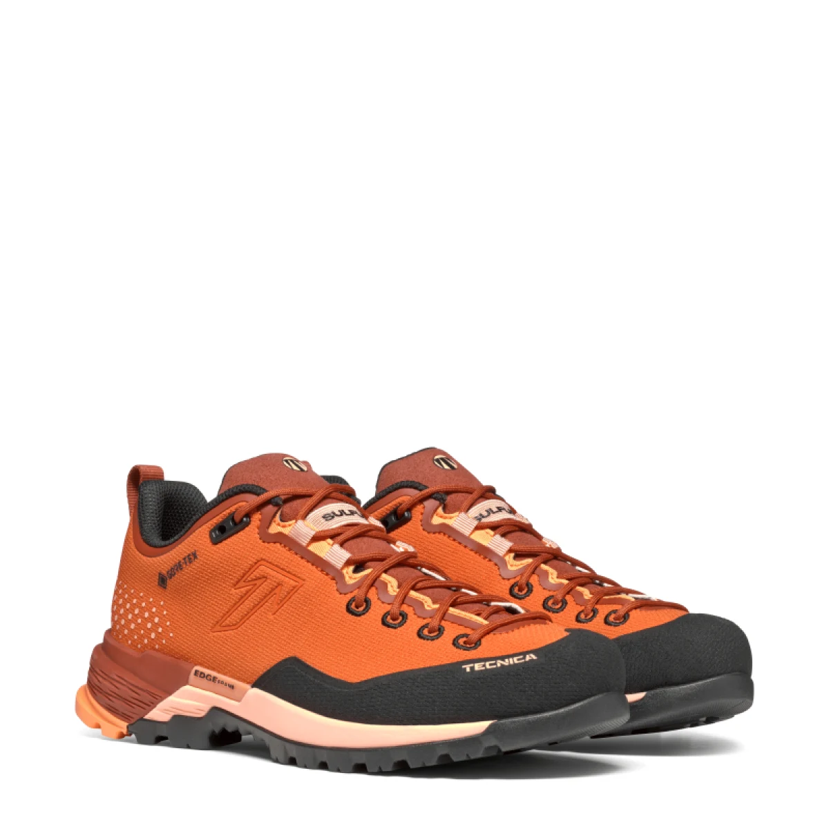 Dámska nízka turistická obuv TECNICA Sulfur S GTX Ws, progressive orange dark red · záber 4