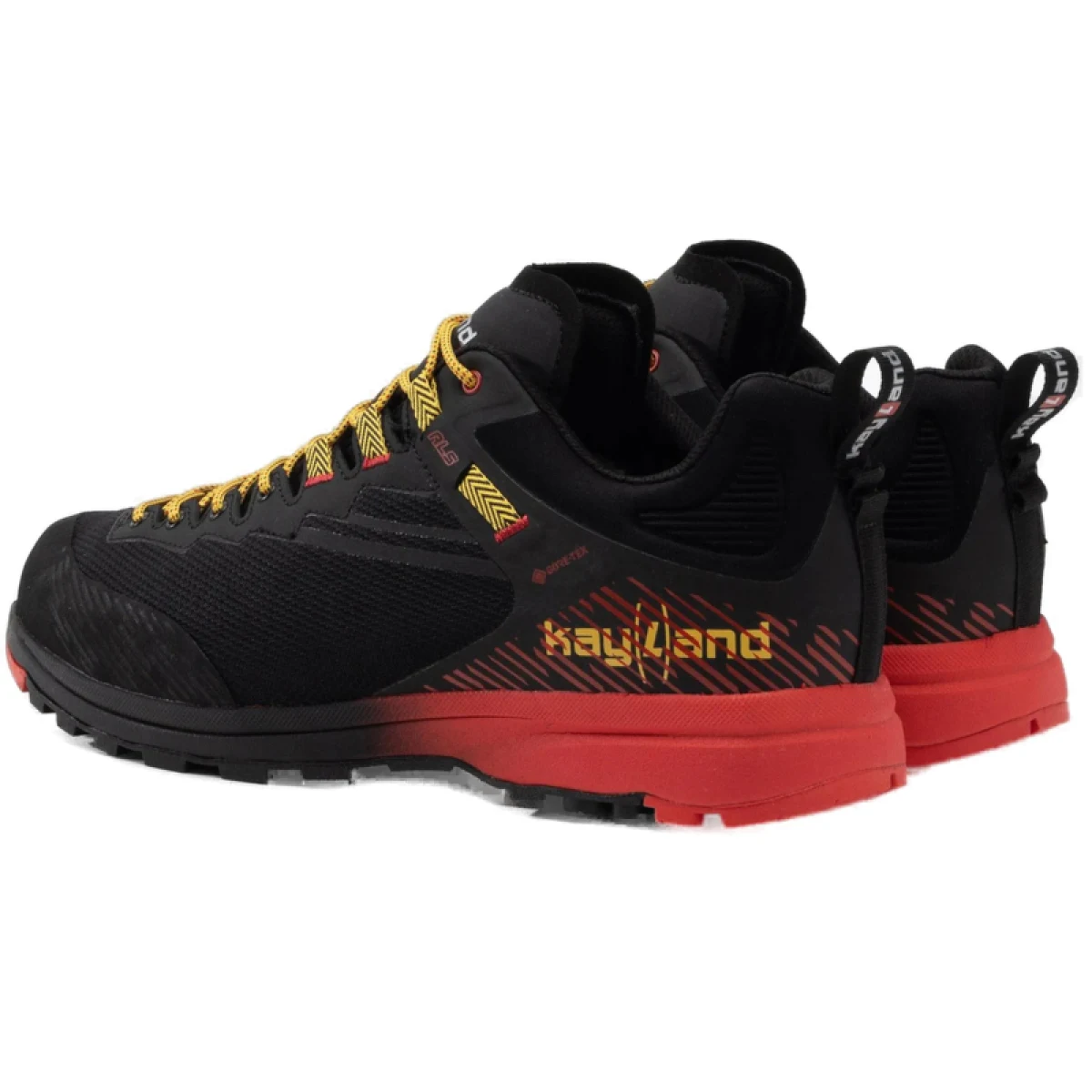 Pánska nízka turistická obuv KAYLAND Grimpeur Ad GTX M black yellow · záber 4