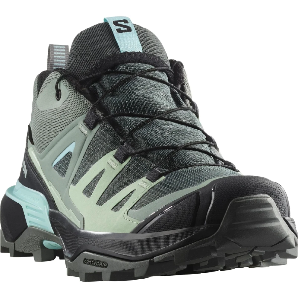 Dámska nízka turistická obuv SALOMON X Ultra 360 GTX W sedona sage black sea foam · záber 2