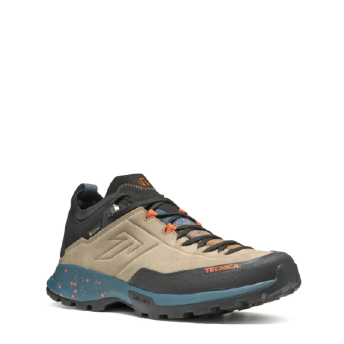 Pánska nízka turistická celokožená obuv TECNICA Forge Hike GTX Ms, sand icon orange · záber 1
