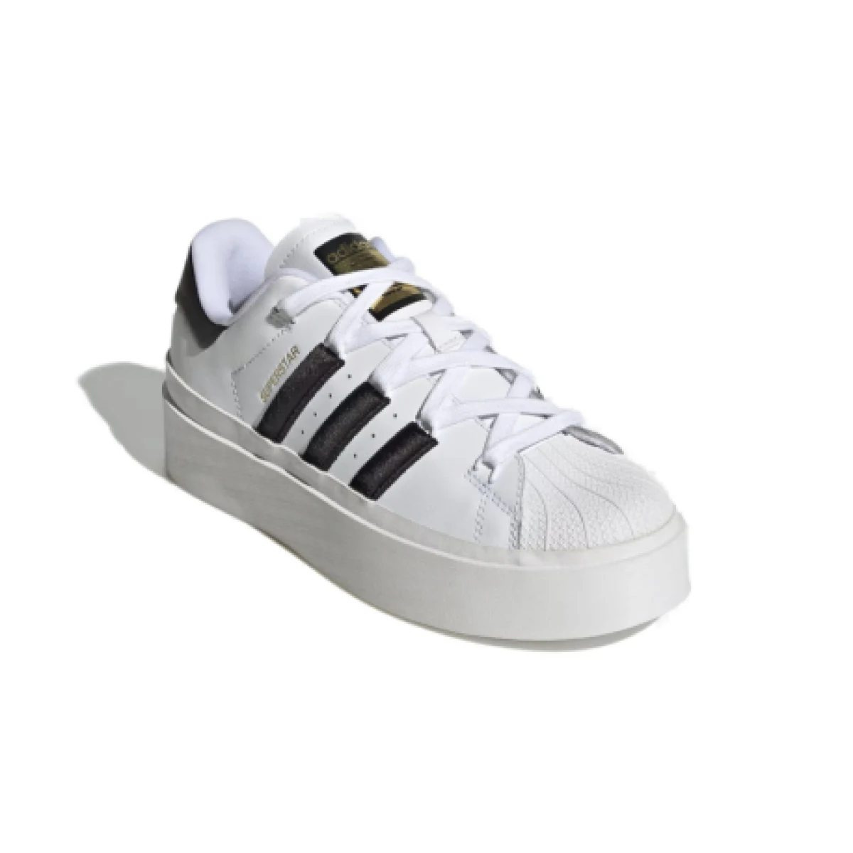 Dámska vychádzková obuv ADIDAS ORIGINALS SUPERSTAR BONEGA W-FTWWHT CBLACK GOLDMT · záber 1
