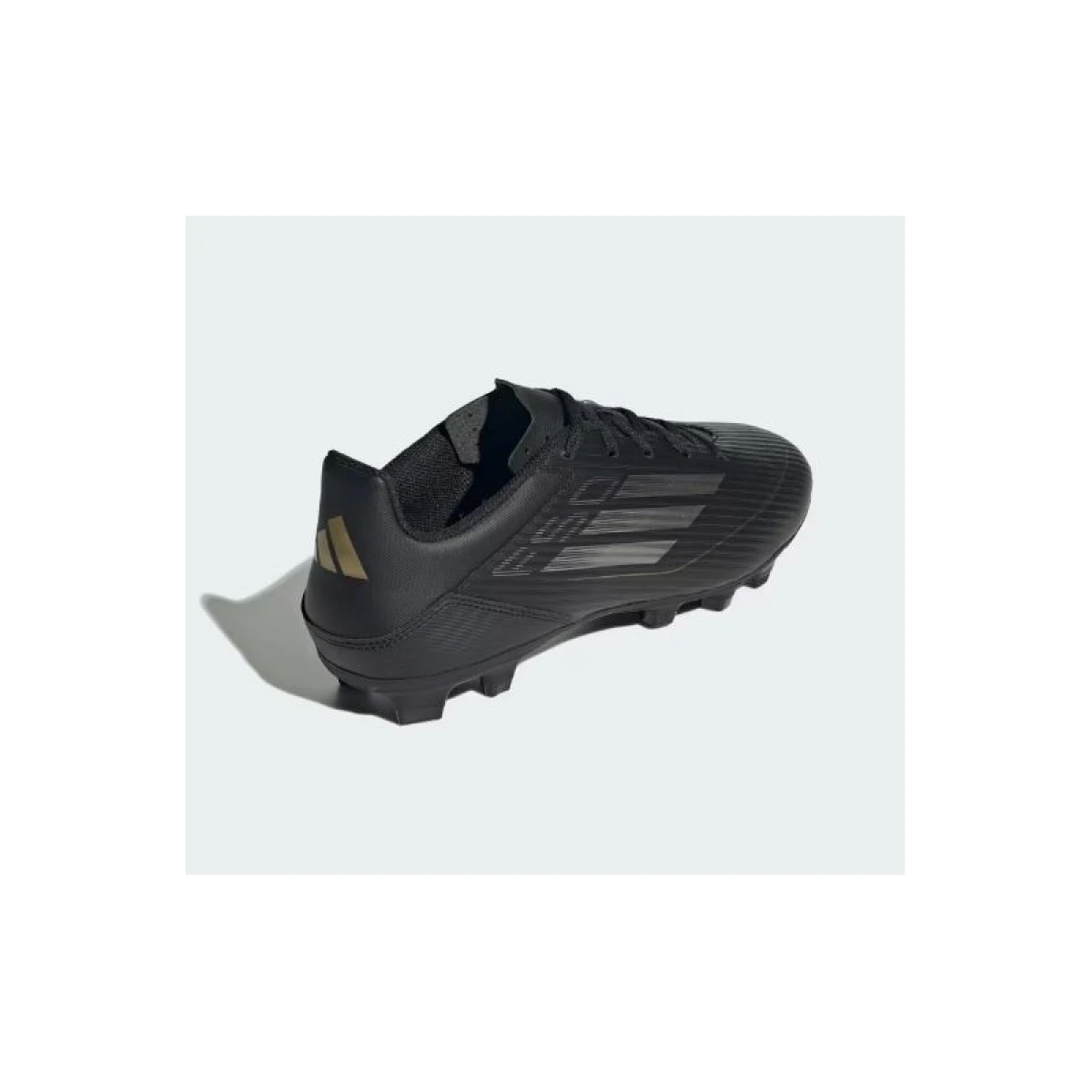 Pánske futbalové kopačky outdoorové ADIDAS F50 Club M FG core black iron metalic gold metalic · záber 5