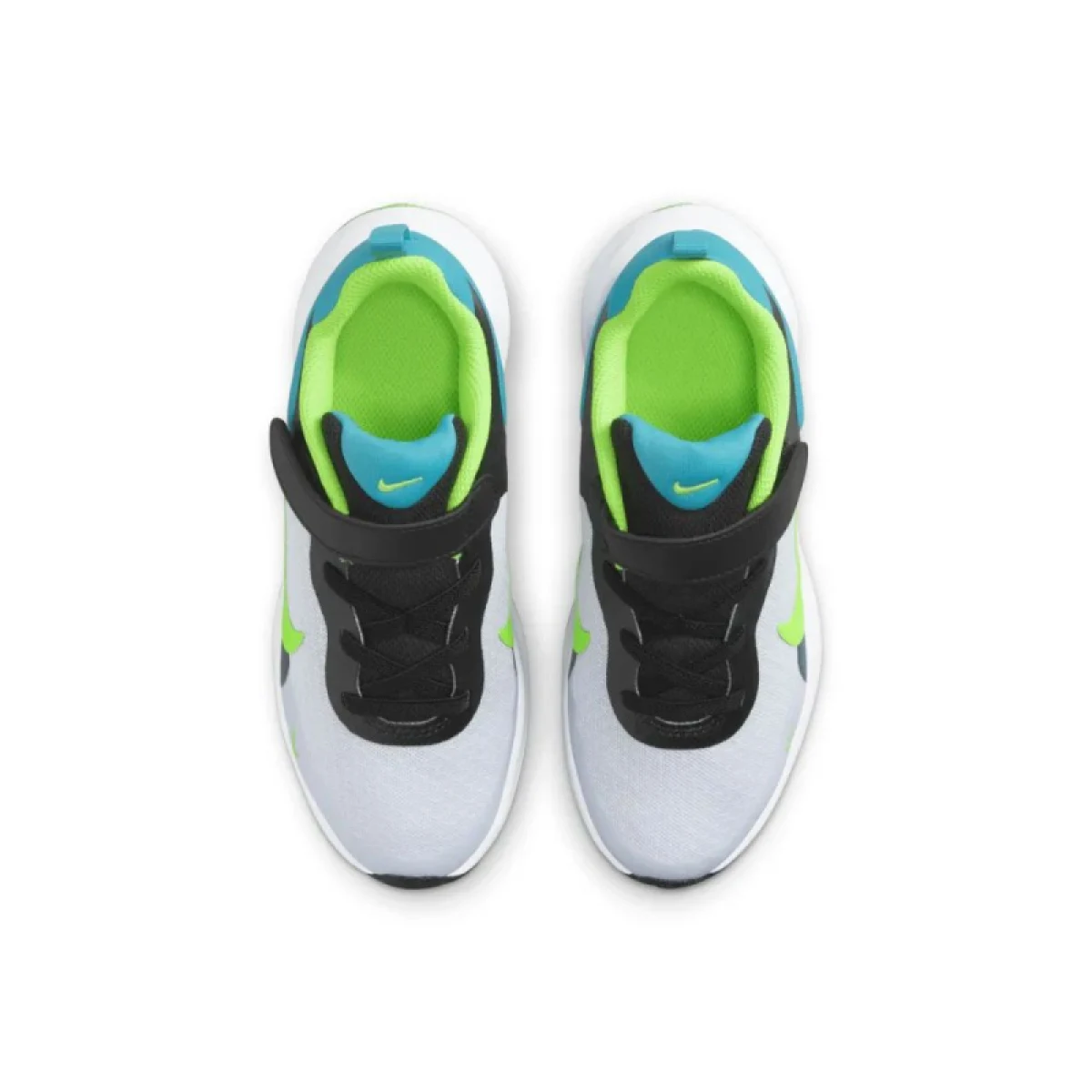 Chlapčenská športová obuv (tréningová) NIKE Revolution 7 black grey aquamarine green strike · záber 4