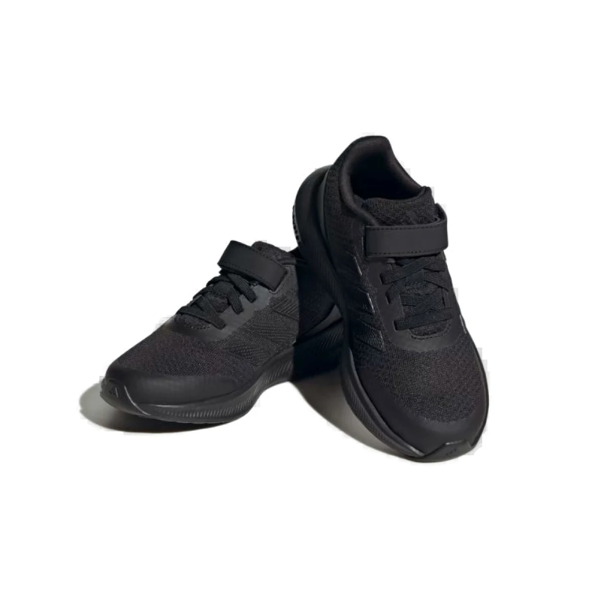 Chlapčenská rekreačná obuv ADIDAS Runfalcon 3.0 Elastic Lape core black core black core black · záber 3