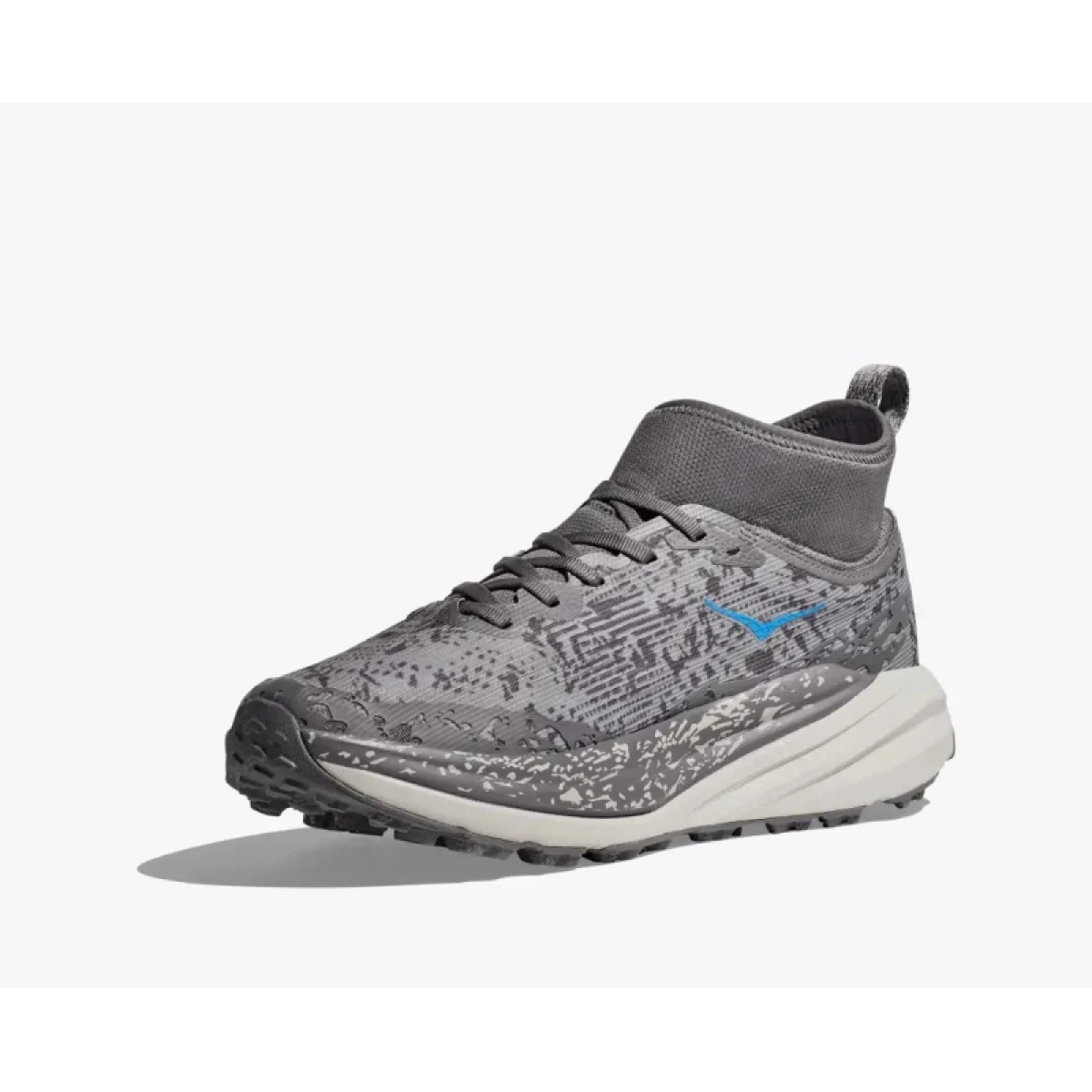 Pánska bežecká trailová obuv HOKA Speedgoat 6 Mid GTX satellite grey stardust · záber 4