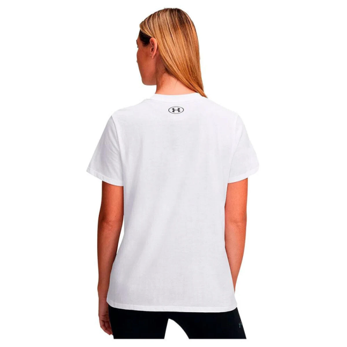 Dámske tričko s krátkym rukávom UNDER ARMOUR UA Rival Outline SS-WHT · záber 2