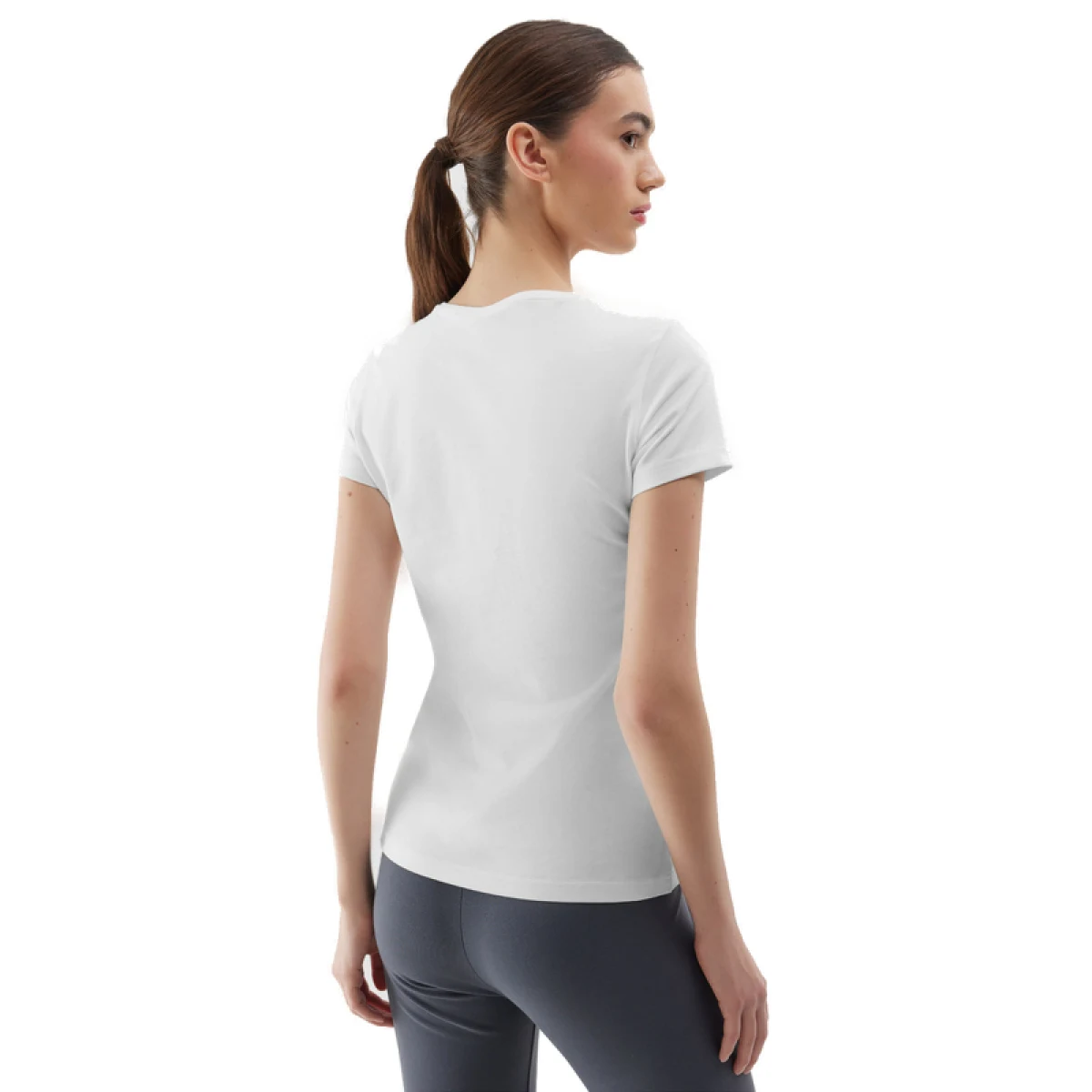 Dámske tričko s krátkym rukávom 4F TSHIRT-WSS24TTSHF1161-10S-WHITE · záber 4