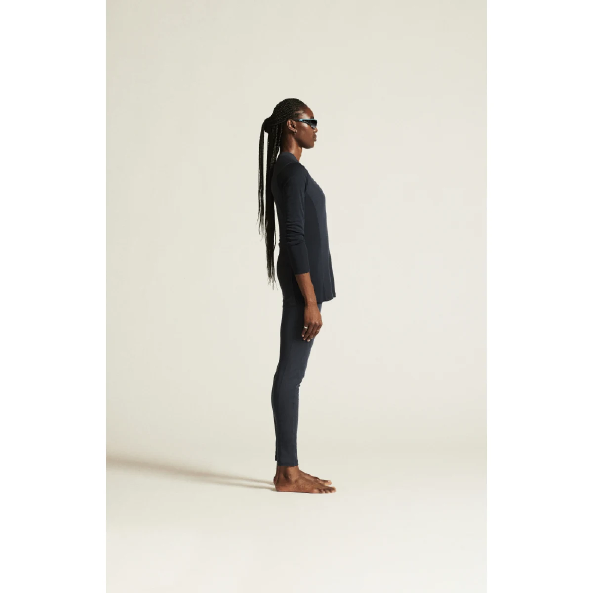 Dámske termoprádlo vrchný a spodný diel CRAFT CORE WARM BASELAYER SET W-375395-Blues DK Navy · záber 3