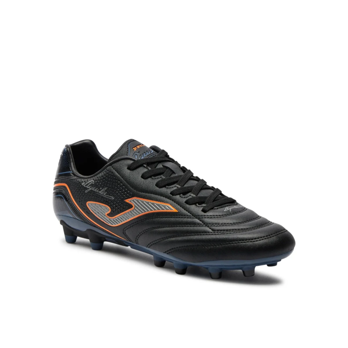 Pánske futbalové kopačky outdoorové JOMA Aguila M FG black blue · záber 3