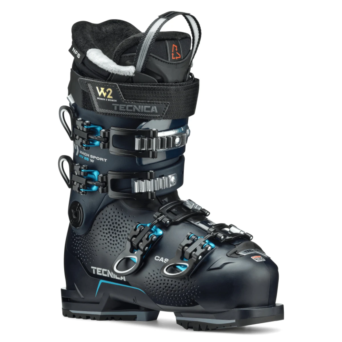 Dámske lyžiarky na zjazdovku - on piste TECNICA Mach Sport HV 85 W GW, ink blue · záber 3