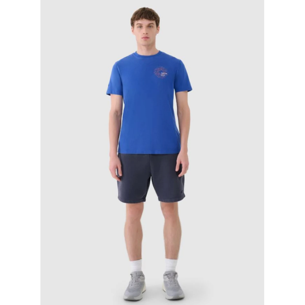 Pánske teplákové kraťasy 4F SHORTS CAS M606-22S-ANTHRACITE · záber 3