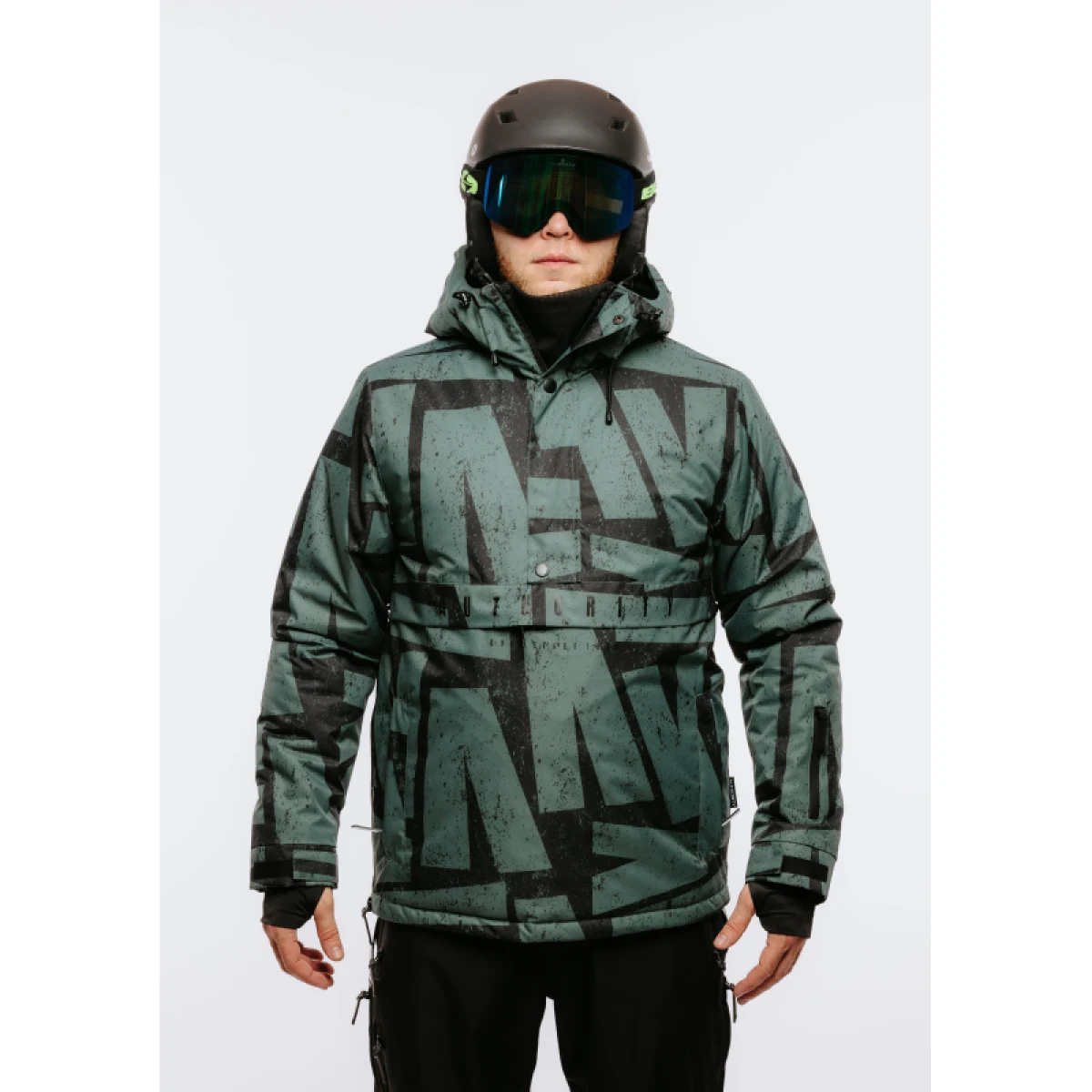 Pánska lyžiarska bunda AUTHORITY SJ-DOPE green · záber 2