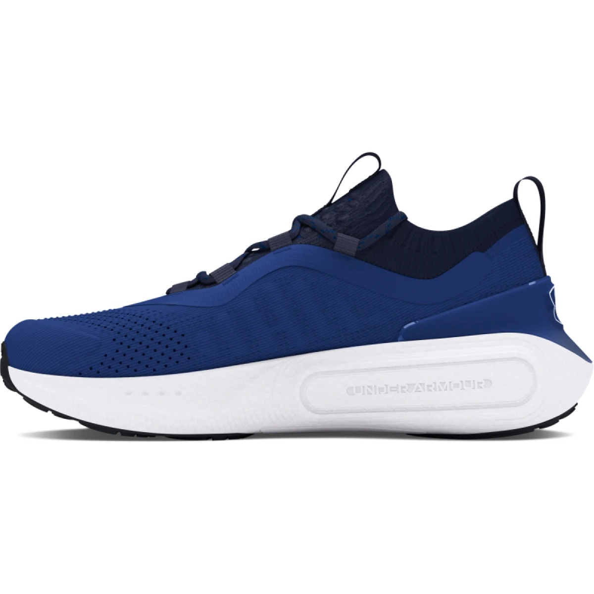 Pánska rekreačná obuv UNDER ARMOUR UA Phantom 4 tech blue midnight navy white · záber 2
