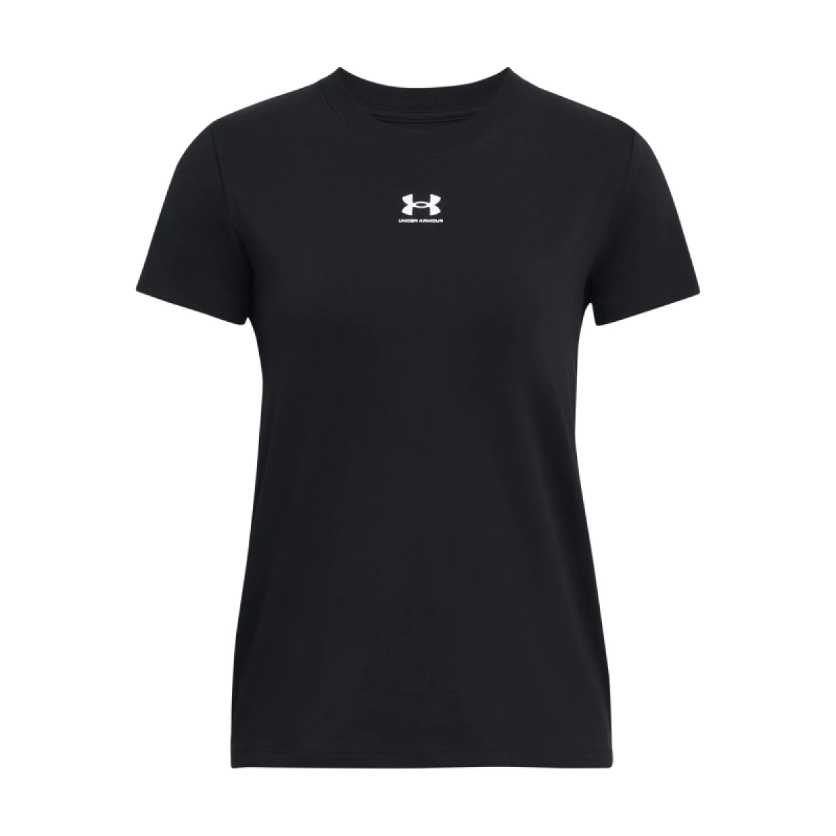 Dámske tričko s krátkym rukávom UNDER ARMOUR UA Rival Core SS-BLK · záber 3