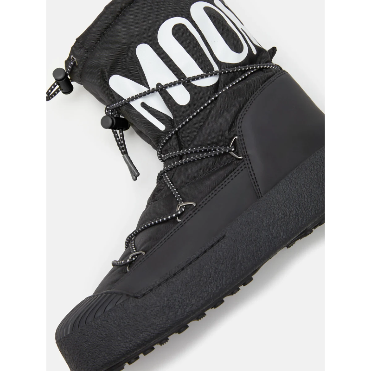 Pánske vysoké zimné topánky MOON BOOT MB MTRACK POLAR NYLON, N001 BLACK · záber 4