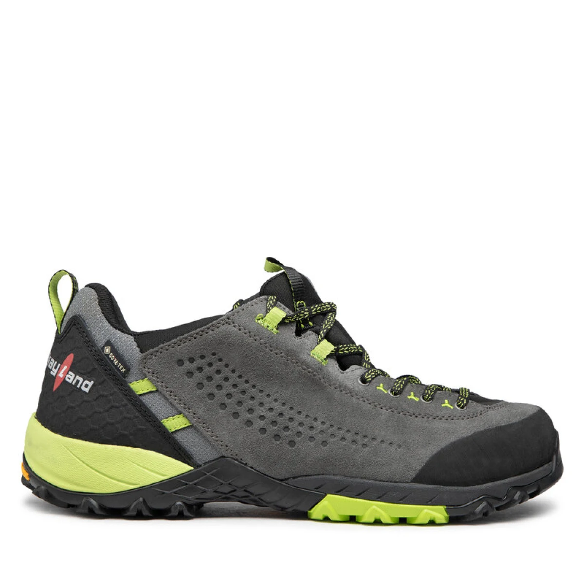 Pánska nízka turistická obuv KAYLAND Alpha Gtx, Dark Grey Lime · záber 3