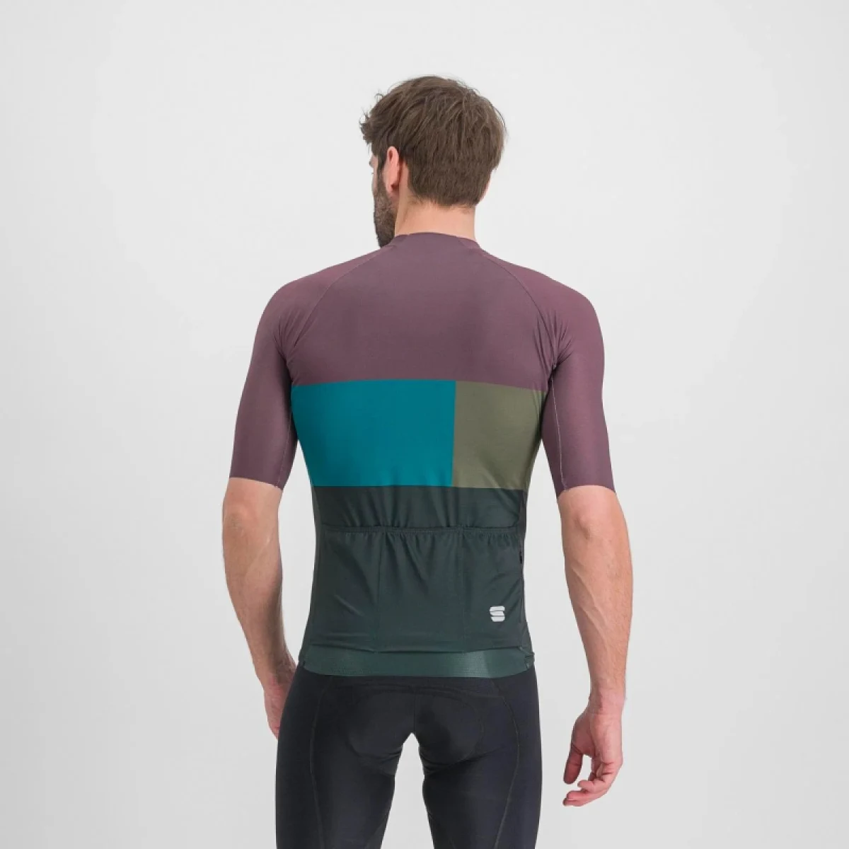 Pánsky cyklistický dres s krátkym rukávom SPORTFUL Snap jersey, scarab huckleberry · záber 3