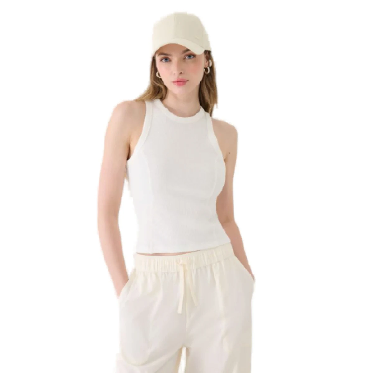 Dámske tielko 4F SLEEVELESS F119-11S-OFF WHITE · záber 1