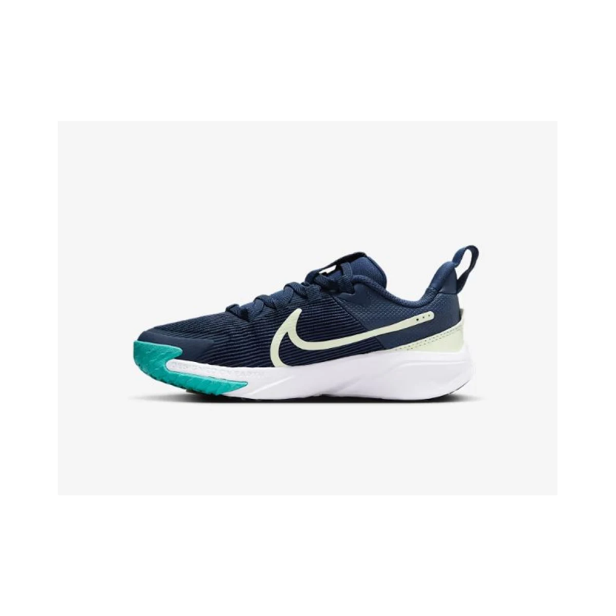 Chlapčenská športová obuv (tréningová) NIKE Star Runner 4 K midnight navy volt tint dusty cactus · záber 2