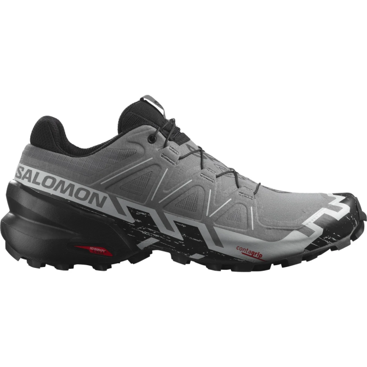 Pánska bežecká trailová obuv SALOMON Speedcross 6 M quiet shade black pearl blue · záber 3