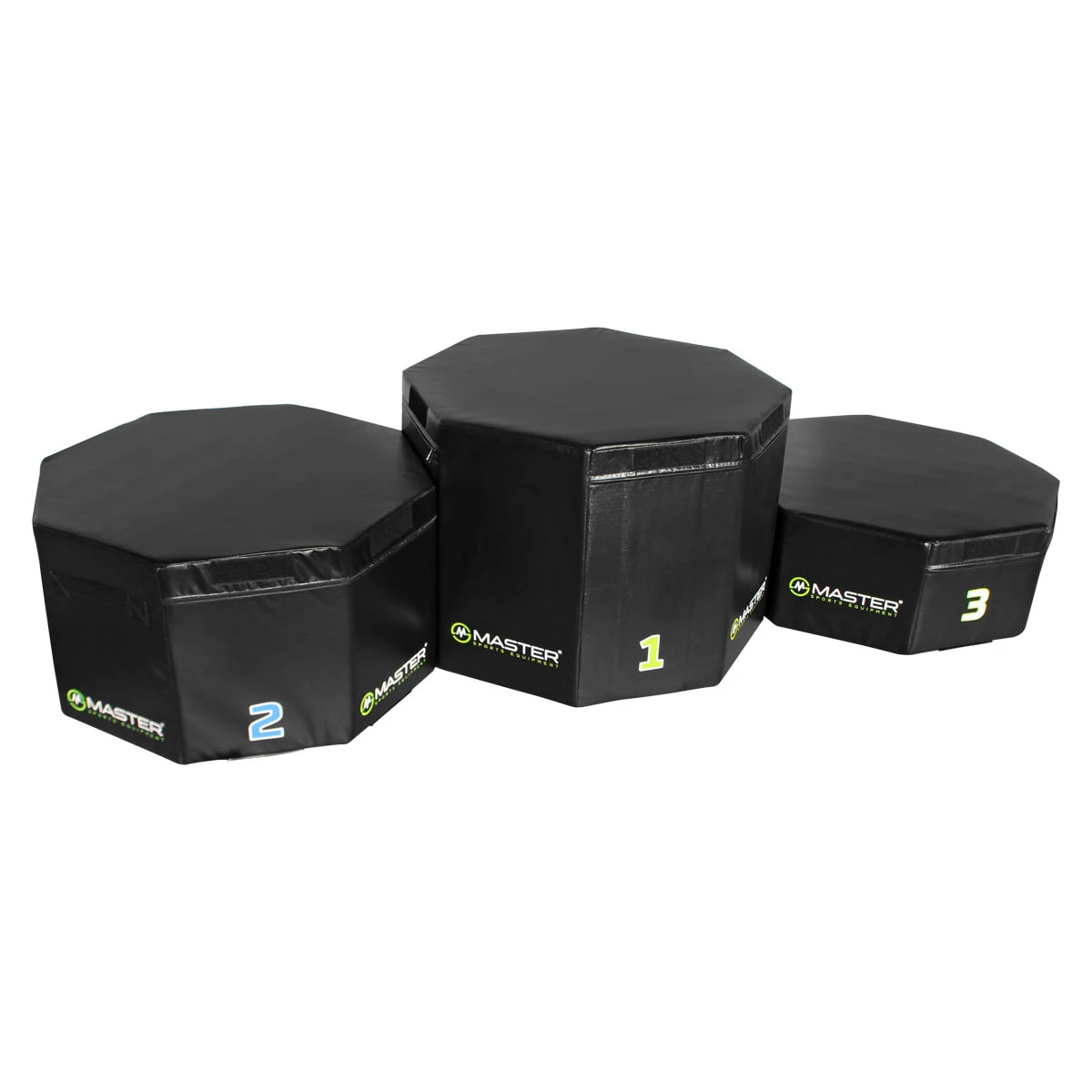 Stupne víťazov - set tréninkových plyo boxov MASTER 30, 45 a 60 cm · záber 3